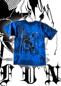 Image 1 of Stormy mood tee.. Hand dyed limited edition
