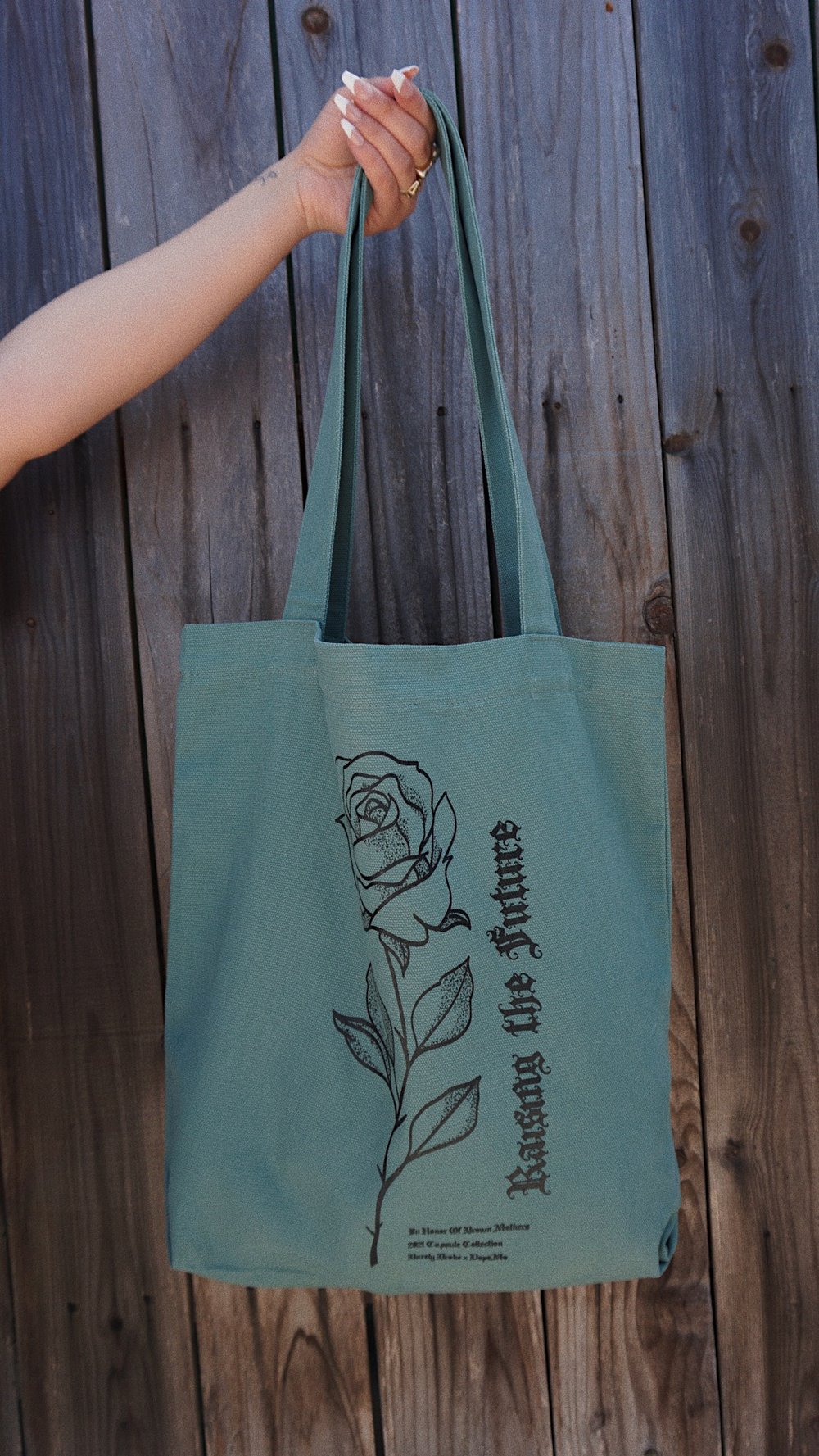 Image of BROWN MOM CLUB TOTE