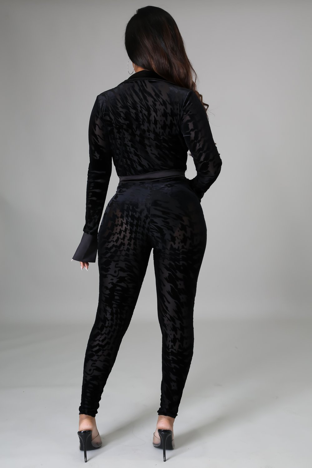 Image of Velvet Vivian Bodysuit Pant Set