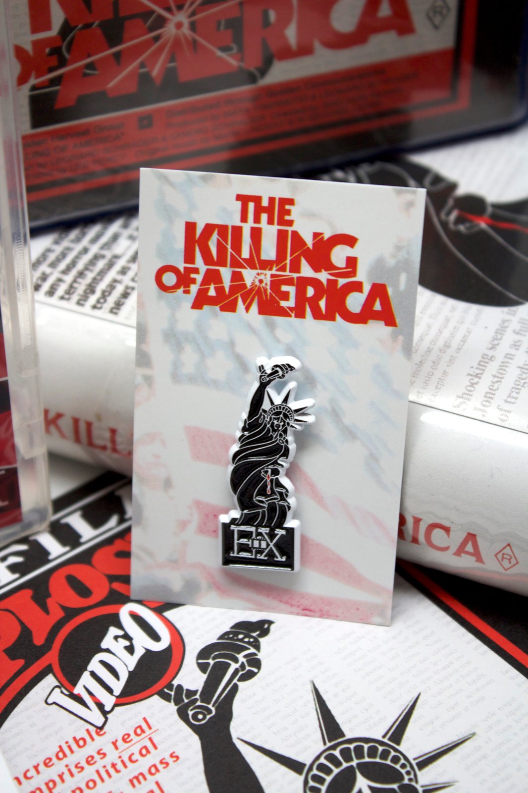 THE KILLING OF AMERICA - VHS + Blu-ray Bundle