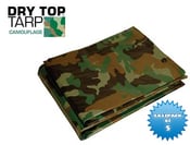 Image of 10 by 12 Camouflage Tarp "Case Pack of 5"