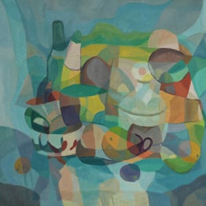 Image of Painting, 'III' Still Life Horas Kennedy (1917-1997)