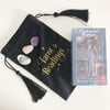 Cosmic Tarot Set - with 3 Crystals and Fabric Bag