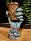 THIRSTY CREATURE "Black & Blue Lagoon" Limited Edition 20oz Logo Tiki Mug from Tiki Diablo