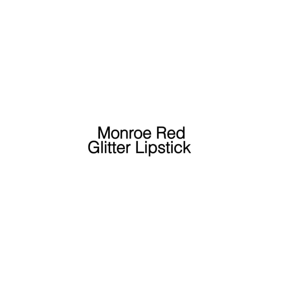 Image of Monroe Red Glitter Lipstick