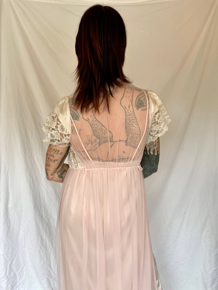 Image of Nightgown with Duster Jacket  