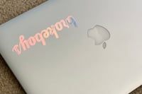 Image 3 of HOLOGRAPHIC “brokeboys” STICKER