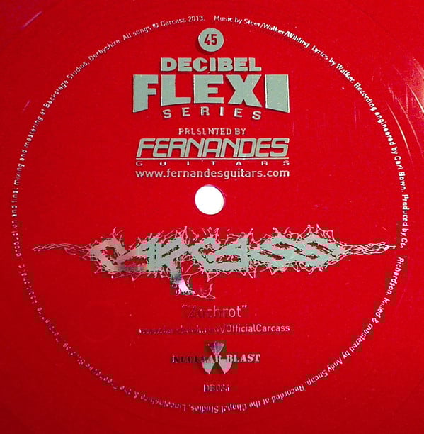 Carcass - Zochrot (Decibel Flexi Series)