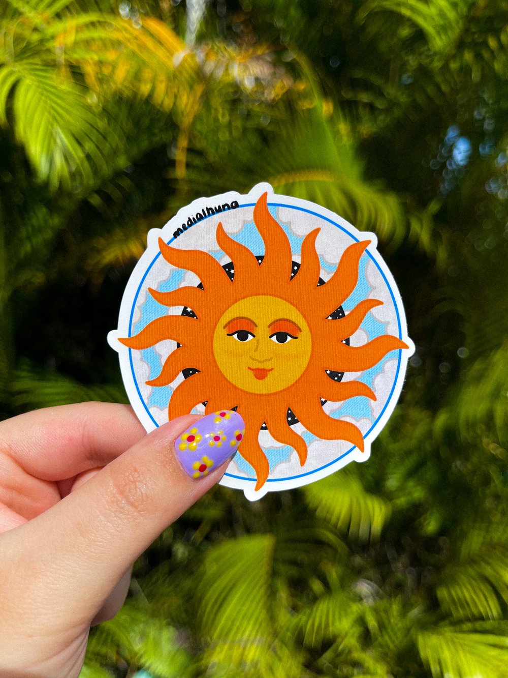 Hoy Salió El Sol - Sticker