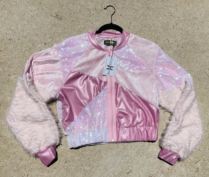 Image of Mixed Pink Jacket