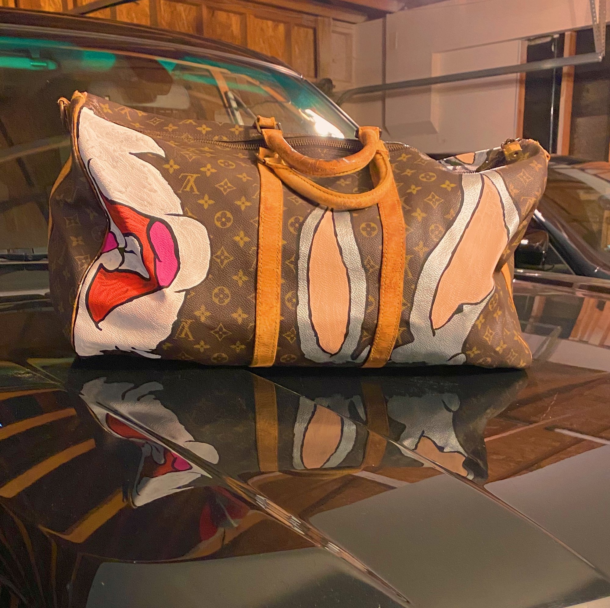 Image of LOUIS VUITTON X BUGS BUNNY DUFFEL BAG