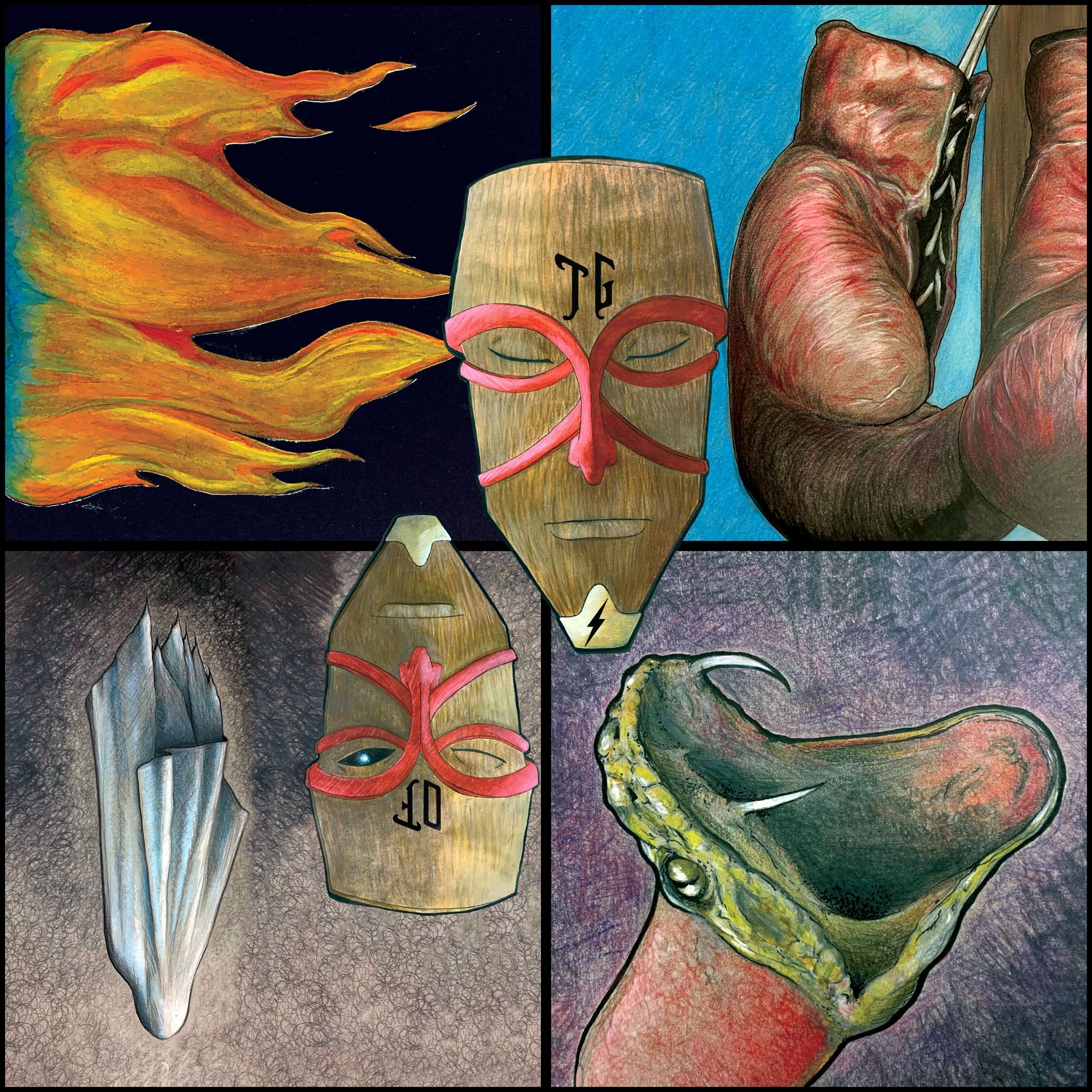 Image of Thadeus Gonzalez - Opposite Faces Limited Edition Vinyl and CD Editions