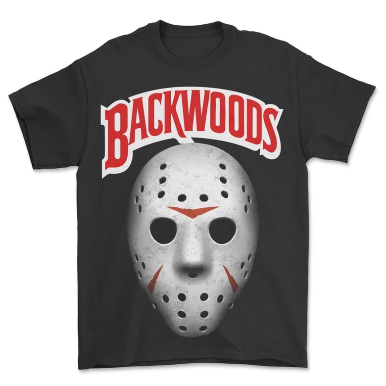 Image of BCKWDS JASON MASK T SHIRT (IN STOCK)
