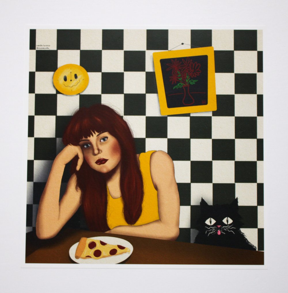 Image of Pizza Cat Lady 2/4