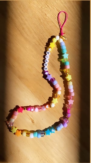 Image of Phone beads Arcobaleno pastello