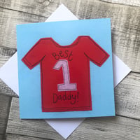 Best Daddy Shirt Card