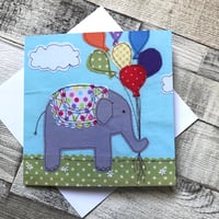 Party Elephant Card