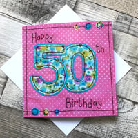 Happy 50th card