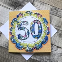 50 Rosette Card