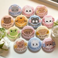 Image 1 of Seventeen's Girl Button Badge