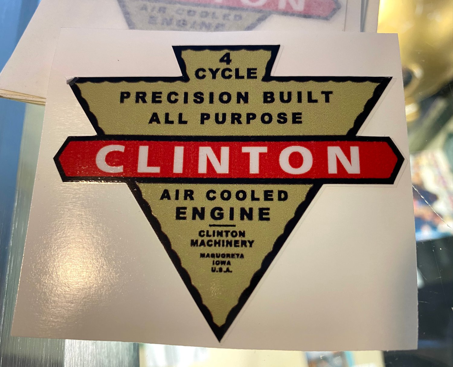 LAST CALL Clinton Engine Sticker Decal | Taryl Fixes All - Taryl ...