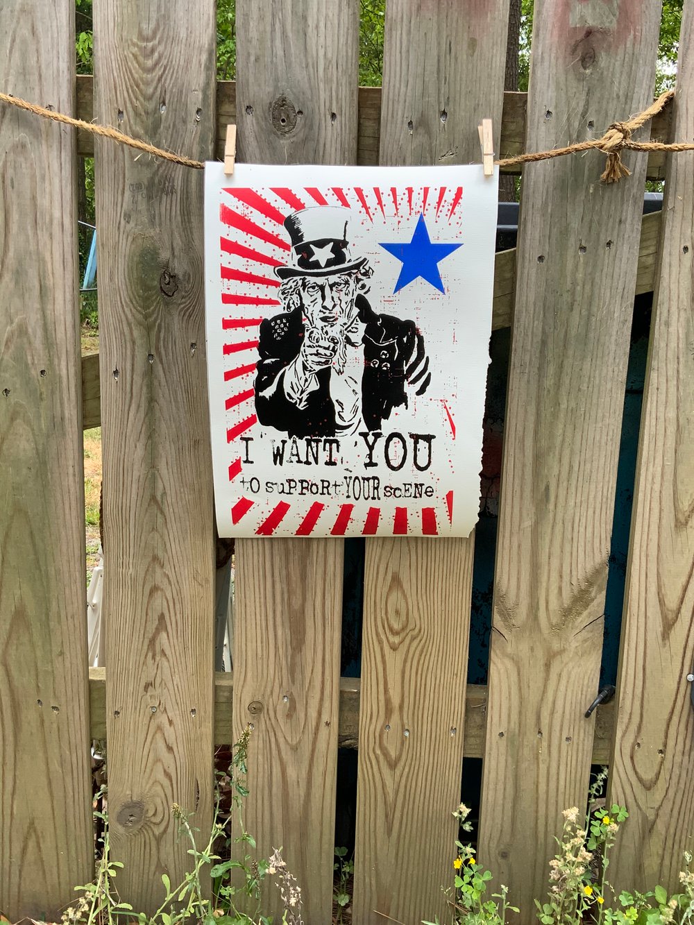 “Support Your Scene” Poster Print