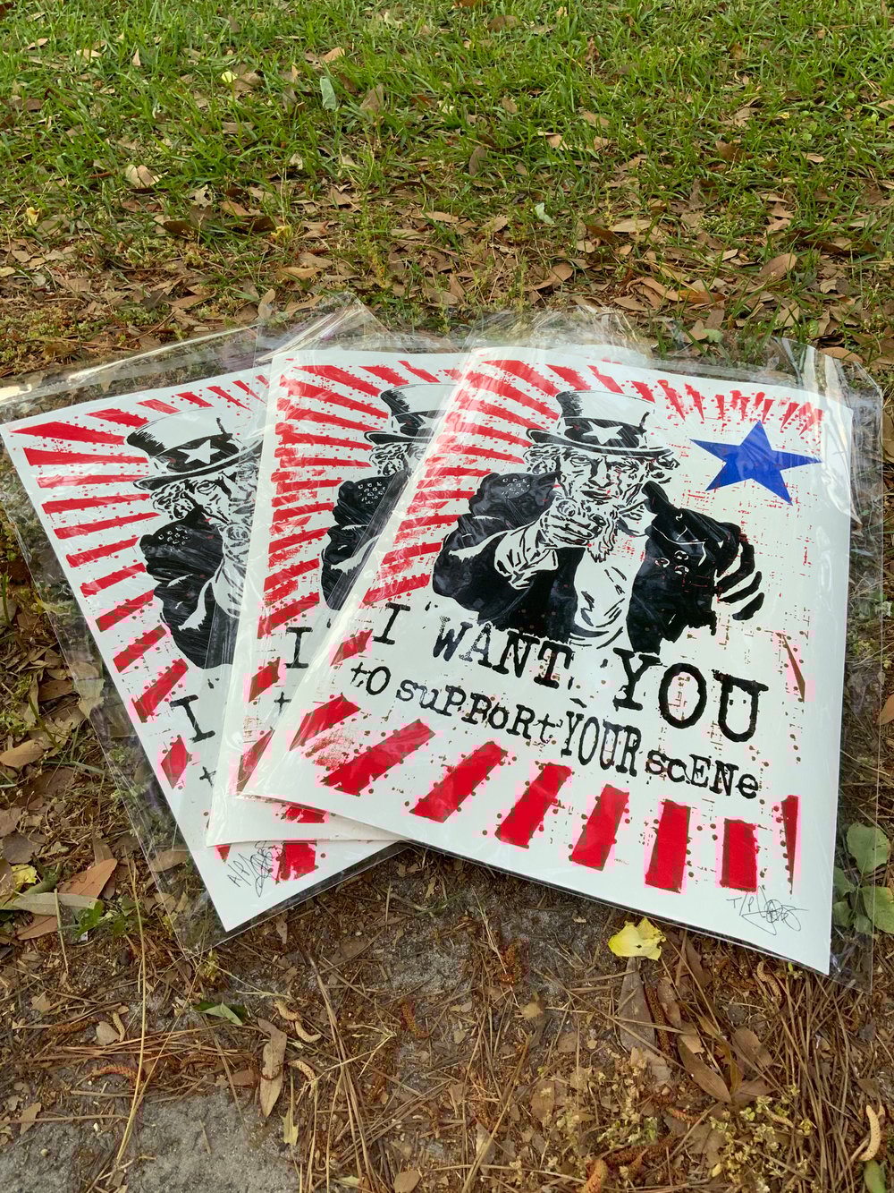 “Support Your Scene” Poster Print