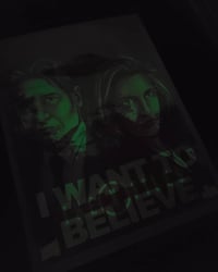 Image 3 of X-FILES Silkscreen Art Print