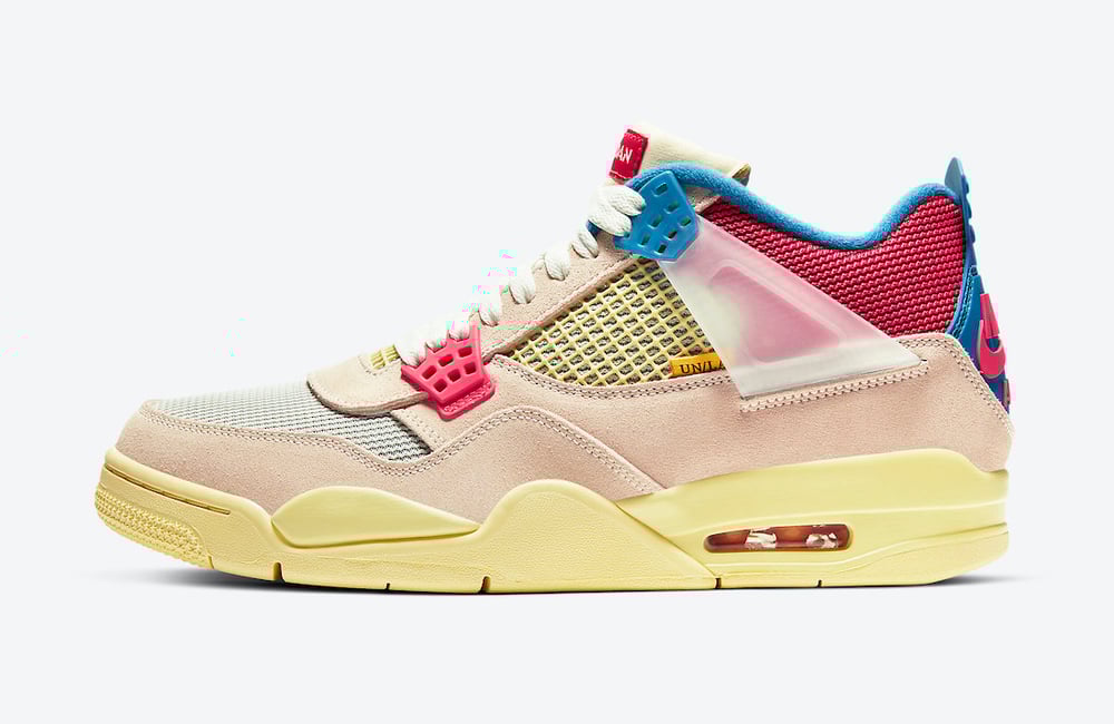 Image of Jordan 4 Union “Guava Ice”