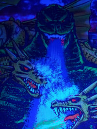 Image 3 of GODZILLA VS KING GHIDORAH Silkscreen Movie Poster
