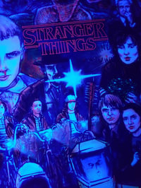 Image 3 of STRANGER THINGS Silkscreen Art Print