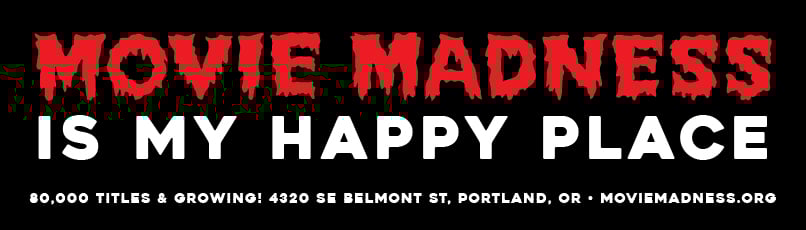 Image of Movie Madness Bumper Sticker