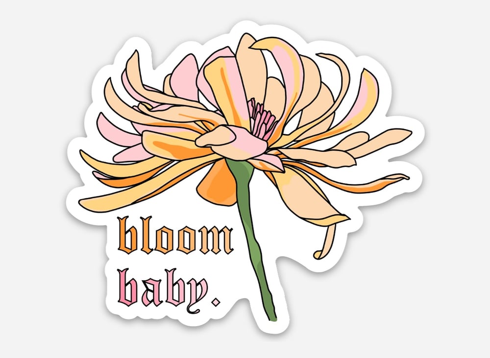 Image of Bloom Baby Sticker