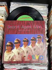 Devo-Secret Agent Man  b/w Soo Bawlz UK Deadstock 7”