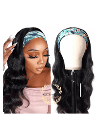 Image 3 of Body Wave headband wigs 