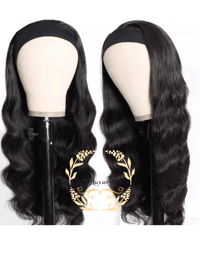 Image 2 of Body Wave headband wigs 