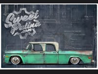 Image 1 of 1965 Dodge “Dream 100”  Blue Print Shirts 