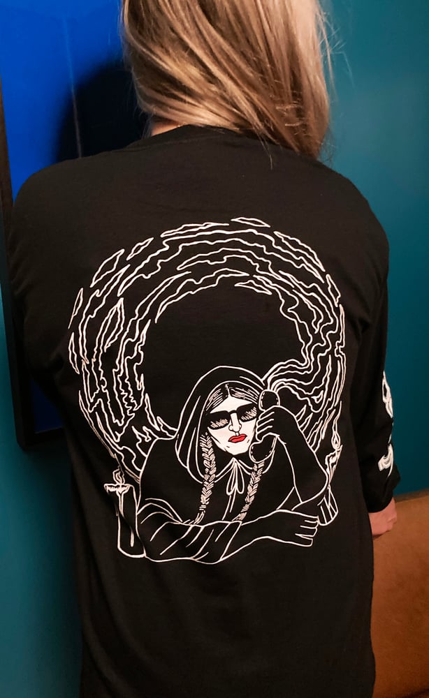 Image of Witch Hotline Long Sleeve T Shirt 