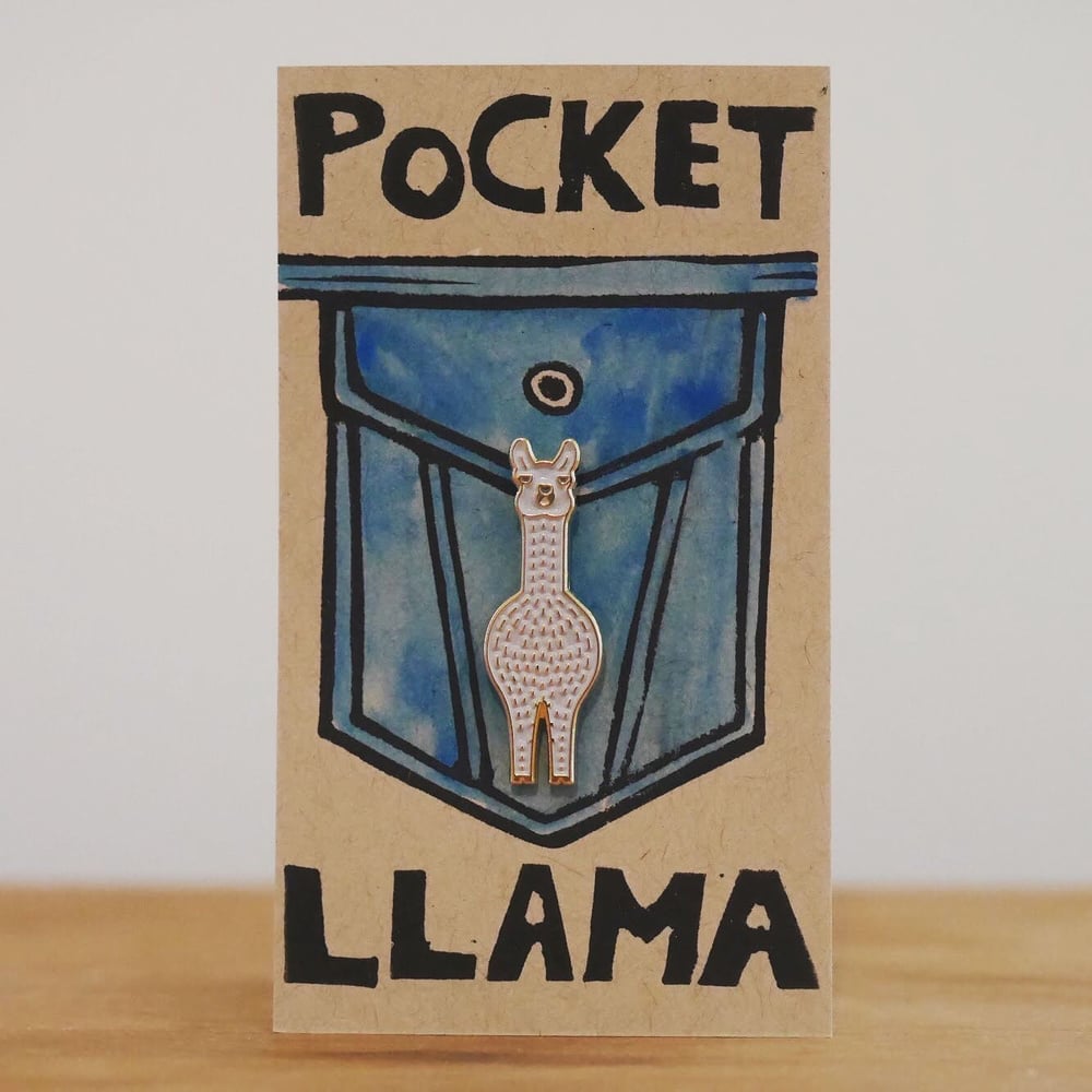 Image of Llama Lapel Pin