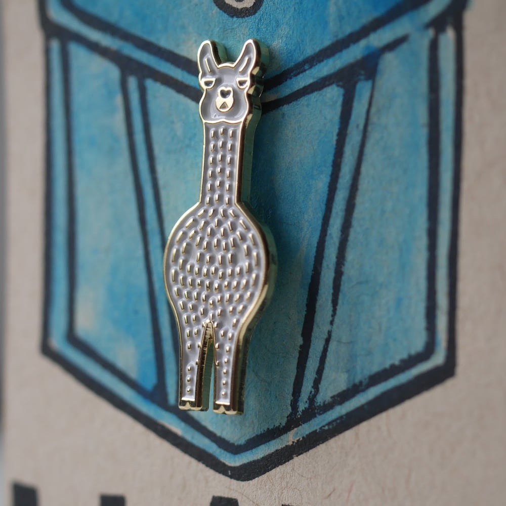 Image of Llama Lapel Pin