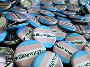 Bulk (50+) #IllGoWithYou Buttons