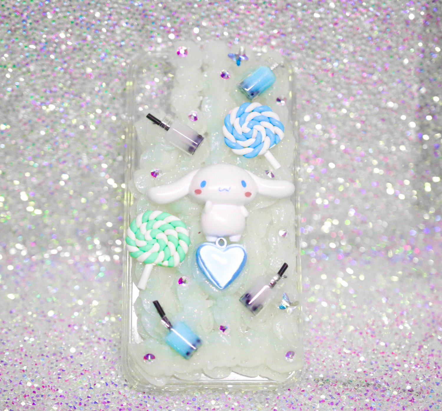 Cinnamoroll Themed Phone Case IPhone and Android Sparkels Sugar