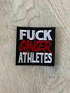 FUCK CANCER ATHLETES PATCHES