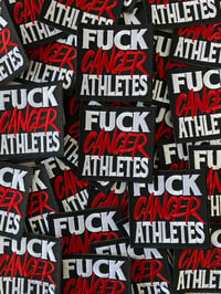 Image 2 of FUCK CANCER ATHLETES PATCHES