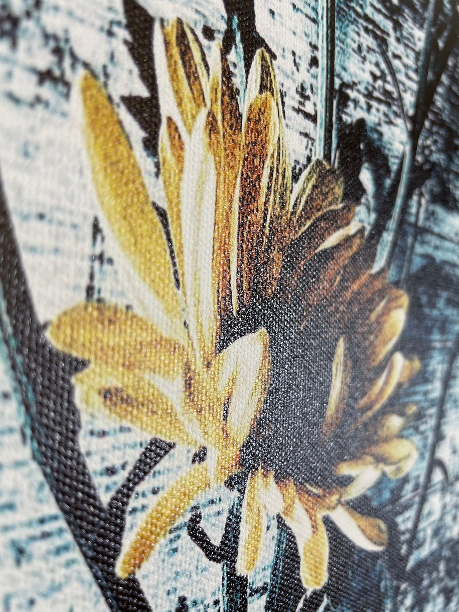 Image of Vintage Yellow (40x50)