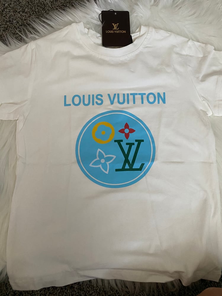 Image of white LV shirt
