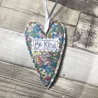 Be Kind Hanging Heart