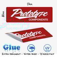  Prototype Components Stickers [4 stickers]