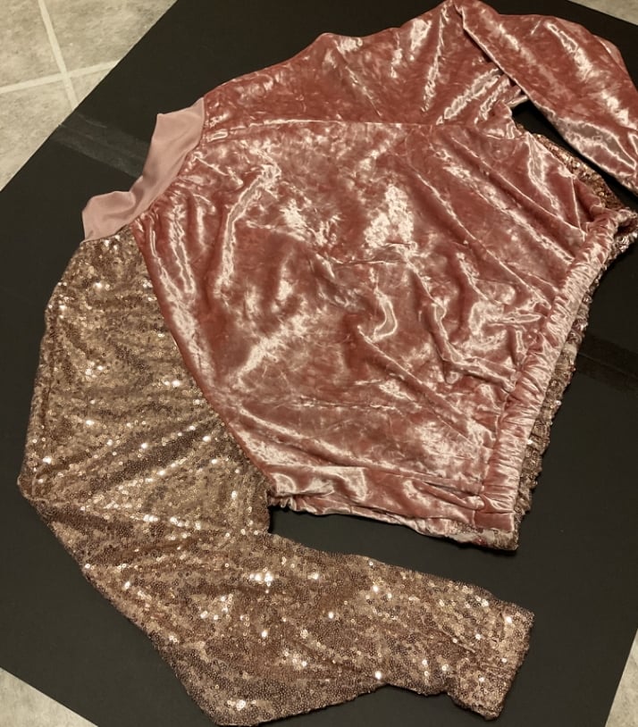 Image of Mixed Rose Gold Pullover