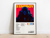 The Weeknd - Couverture de l'album Starboy Poster